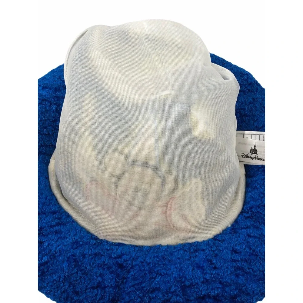 Disney Parks Mickey Mouse Fantasia Hat Sorcerer Wizard Plush Ears Hat Youth Size